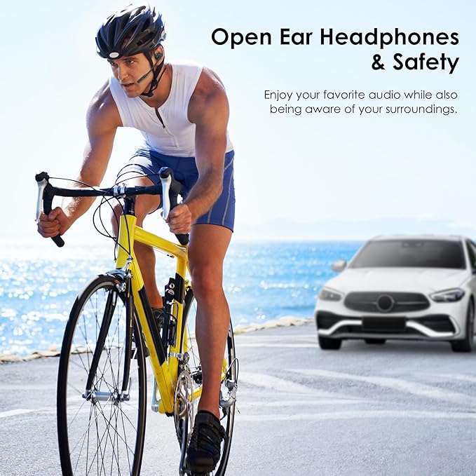 Open Ear Headphones with Mic, Wireless Headset - Image 4