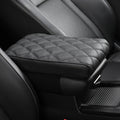 Car Center Console Cover pad Genuine Cowhide Leather, Vehicle Arm Rest Cushion by -----------------