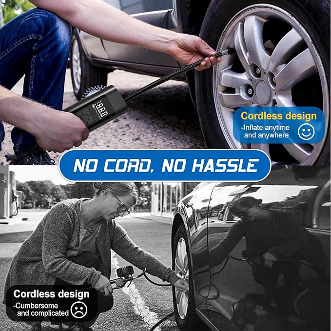 Tire Inflator Portable Air Compressor - Image 3