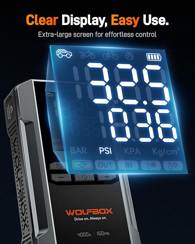 WOLFBOX 4000A Jump Starter - Image 8