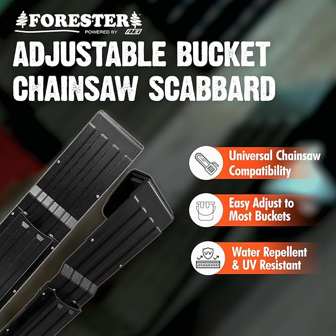 FORESTER Adjustable Bucket Chainsaw Scabbard | Chainsaw Holder - Image 2
