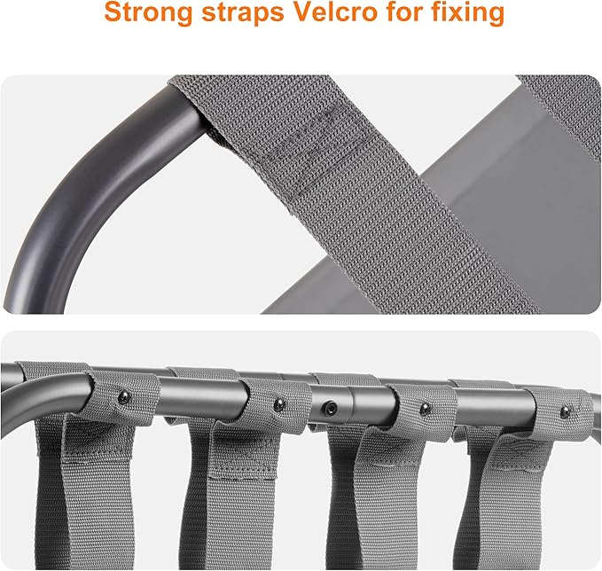 Heybly Luggage Rack, Steel Folding Suitcase Stand - Image 8