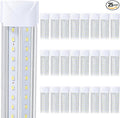 25 Pack, Led Shop Lights, 8FT Led Shop Light, 100W 6000K 15000LM Clear White by DOUYIDOUBEST-LEDLIGHTING