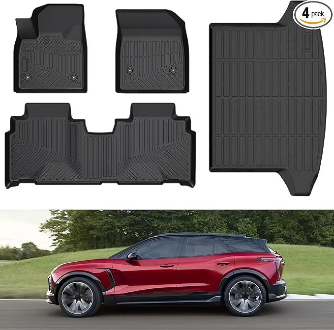 Car Floor Mats and Trunk Mat for 2024 Honda Prologue and Chevy Blazer EV by FETUSI