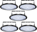 Viugreum 5 PACK 300W UFO LED High Bay Light, 30000LM 6500K Daylight White LED by Viugreum