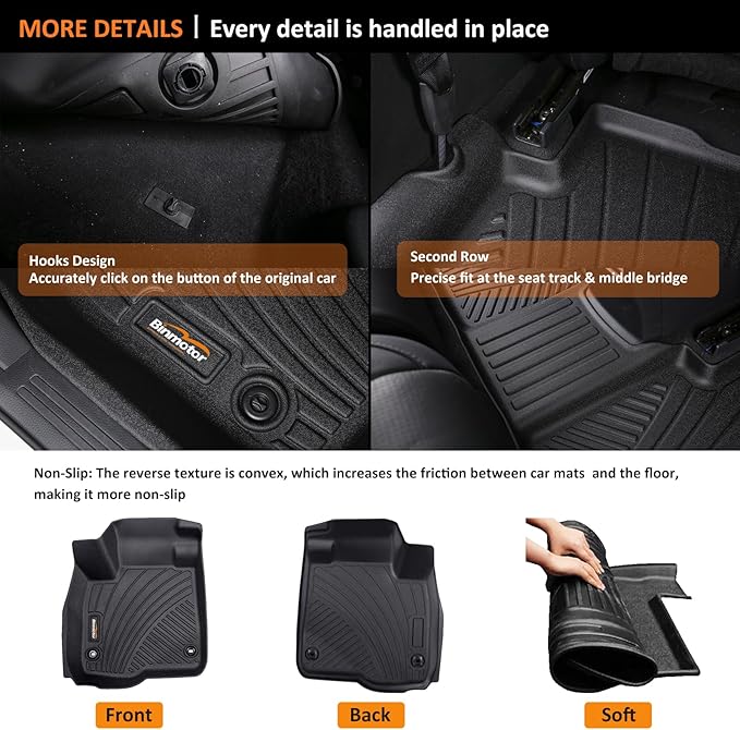 Binmotor-Floor Mats with Cargo Liner - Image 3