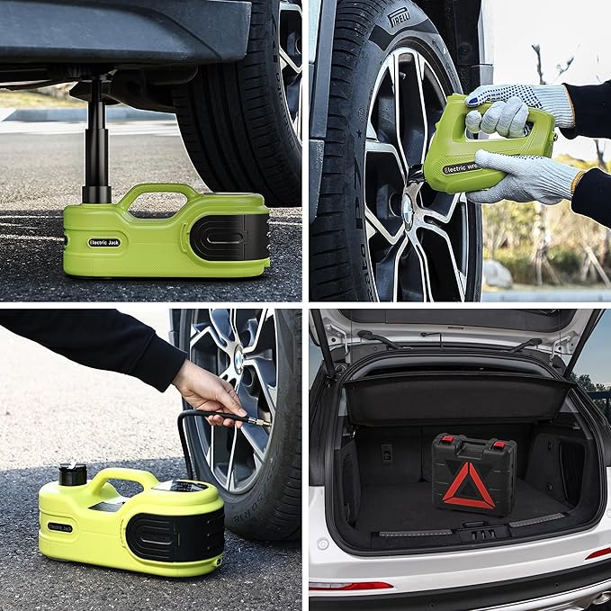 Electric Car Jack Kit 5T 12V Hydraulic Tire Jack - Image 8