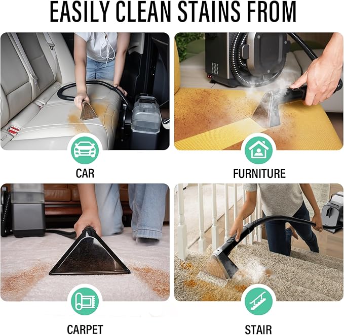 Portable Carpet Cleaner Machine - Image 3