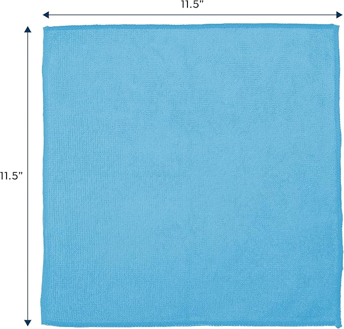 S&T INC. 25 Pack Microfiber Cleaning Cloth, Bulk Towels - Image 6