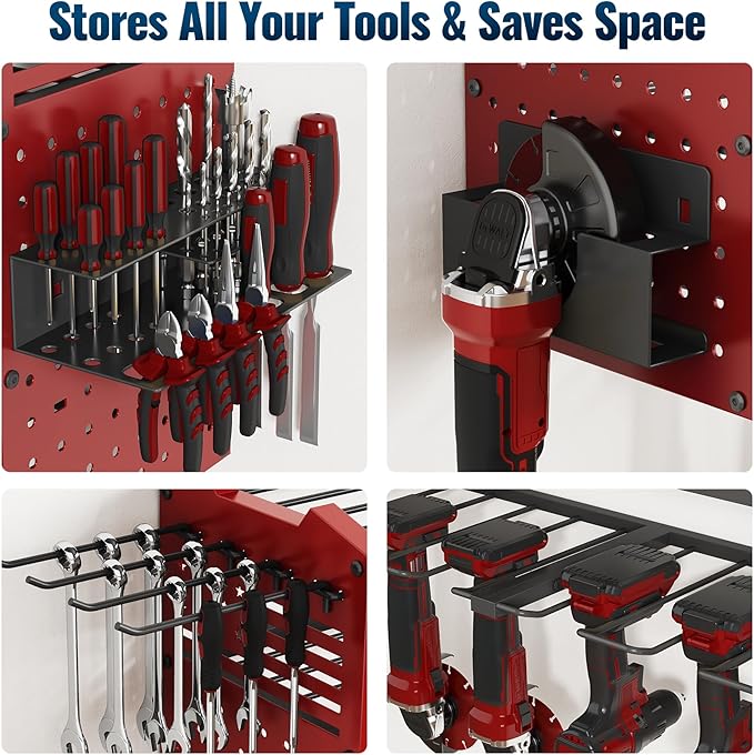 Tomorotec Wall-Mounted Power Tool Storage Rack - Image 4