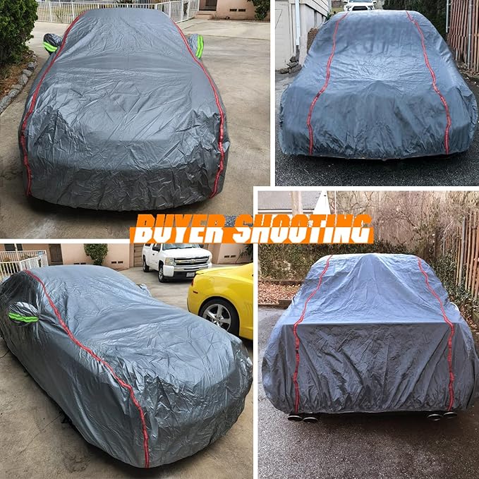 Car Cover, Fit for MPV, Breathable New Material for Sun Protection, Waterproof - Image 6