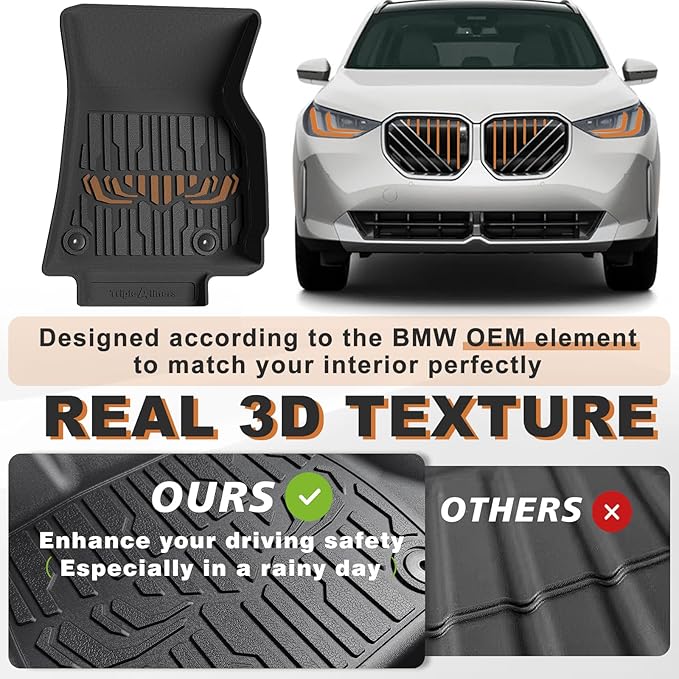 TripleAliners Floor Mats All Weather Compatible - Image 3