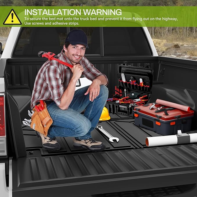 AUTOSAVER88 5.8FT Truck Bed Mat Fit - Image 5