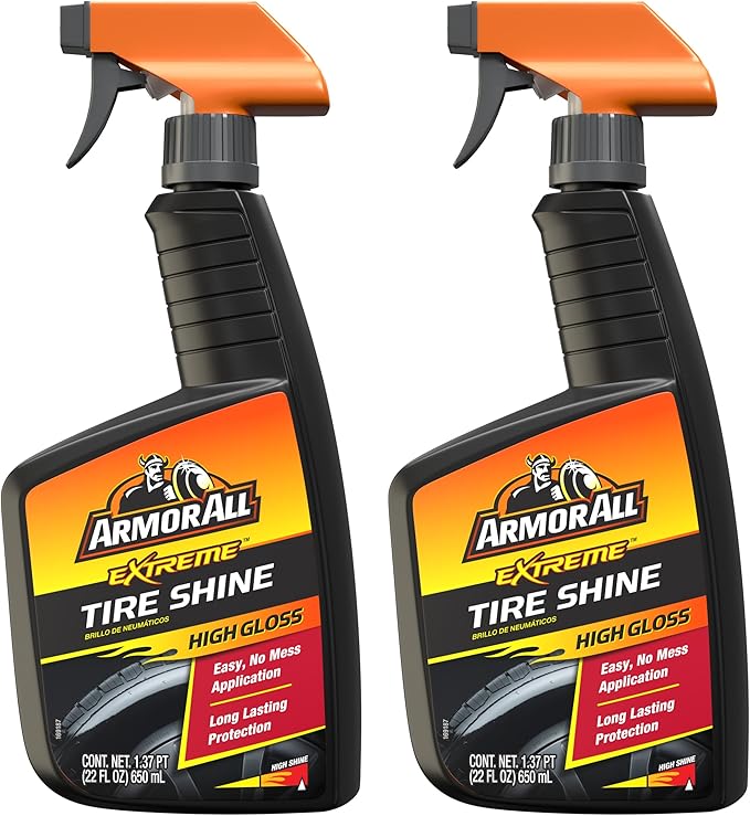 Armor All Car Tire Shine, One-Step Tire Shine Spray by ArmorAll