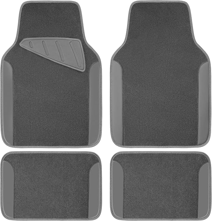 CAR PASS Waterproof Universal Fit Car Floor Mats, Car Mats Fit by CARPASS