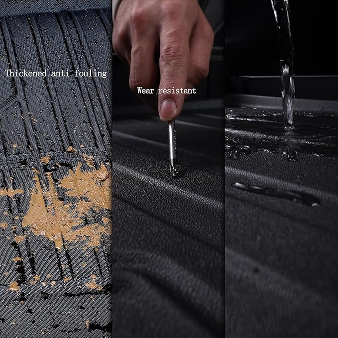Floor Mat for 2025 Nissan Armada Only Suit for 8 Seats, TPE All Weather - Image 4