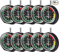 SAFELIFE Tire Tread Depth Gauge, 10 Pack Dial Type Tire Tread Depth Gauge by SAFELIFE