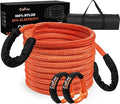 1" × 30ft Kinetic Recovery Tow Rope, Heavy Duty Offroad Towing Straps Kit by Carforu