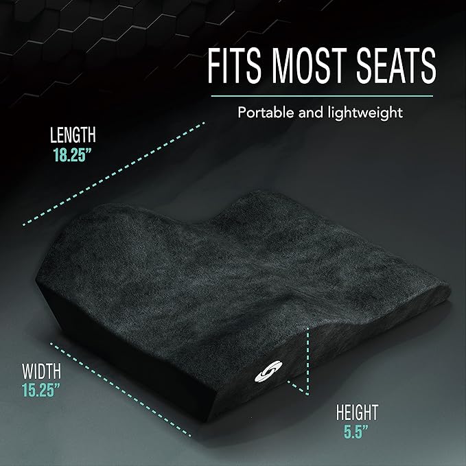 Samsonite Lumbar Support Pillow Mid and Lower Back– Office Chair Back Cushion - Image 6