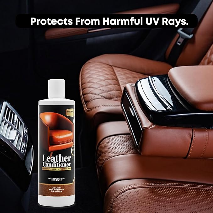 Water Based Solution Leather Conditioner w/Microfiber Cloth - Image 4