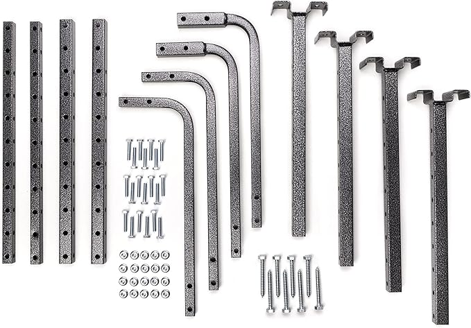 80844-10 34 in. x 26 in. Adjustable Garage Ceiling Mount Storage Rack Kit - Image 5