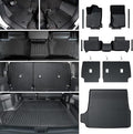 Floor Mats Set for 2025 Toyota 4Runner Fuel 5-Seater, Full Coverage All Weather by Houclemic