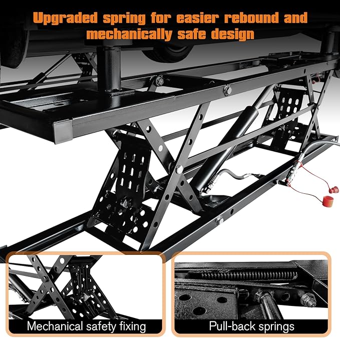 Albott 5000 LBS Portable Car Lift, Adjustable Quick Jack - Image 3