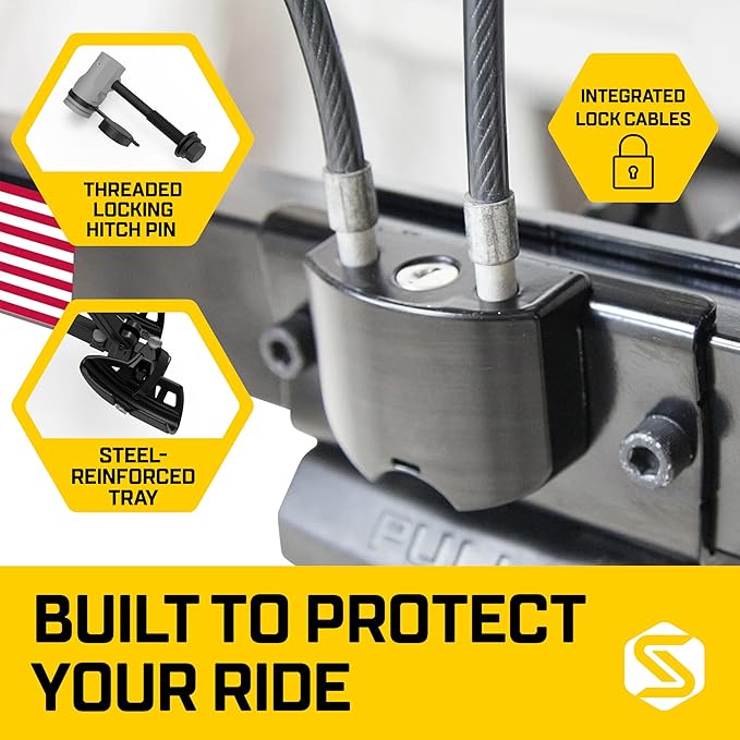 Saris SuperClamp G3 4-Bike Hitch Rack – Lightweight Platform Bike Carrier - Image 7