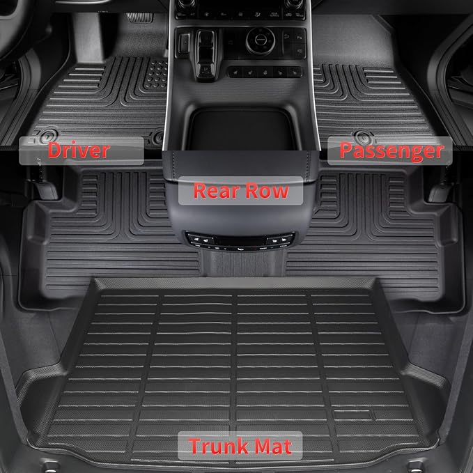 Wayhigh-All Weather Floor Mats Fit - Image 3