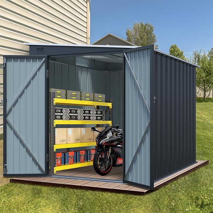 6x8FT Outdoor Storage Shed by Jaxenor