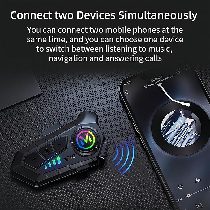 Motorcycle Helmet Wireless Headset Speakers - Image 6