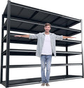 REIBII 84“H Garage Shelving Heavy Duty Storage Shelves 3500 LBS Adjustable by REIBII