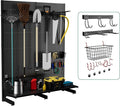 JWX Garage Pegboard Tool Organizer Free Standing, Organizer Storage Rack by JWX