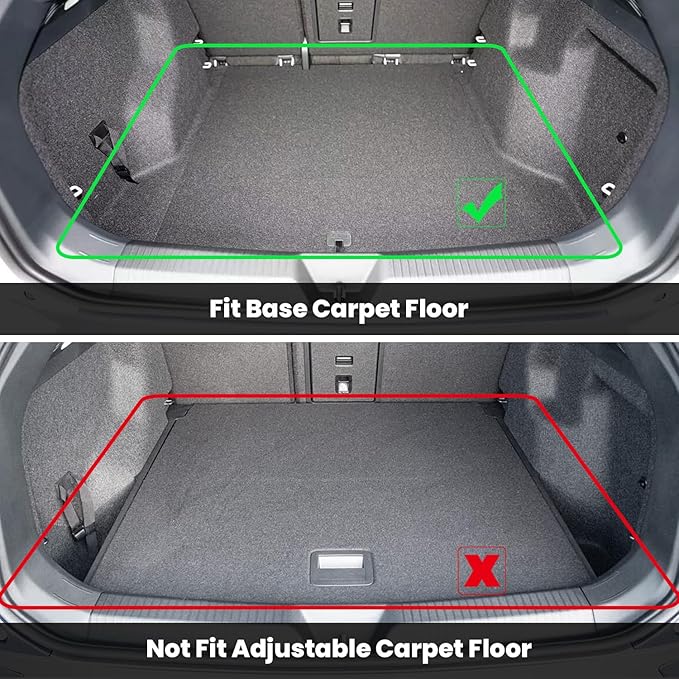 LASFIT Cargo Mat Fit for Volkswagen VW ID.4 2025 2024 2023 2022 2021 All - Image 5