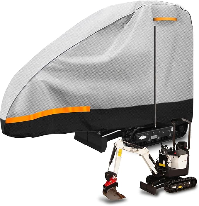 Car Cover Mini Excavator 2000lbs, Compatible by Kistrba
