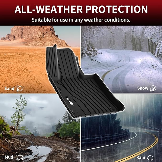 LASFIT Floor Mats & Cargo Mat for Mercedes Benz GLC 2025 2024 2023, GLC300 / - Image 7