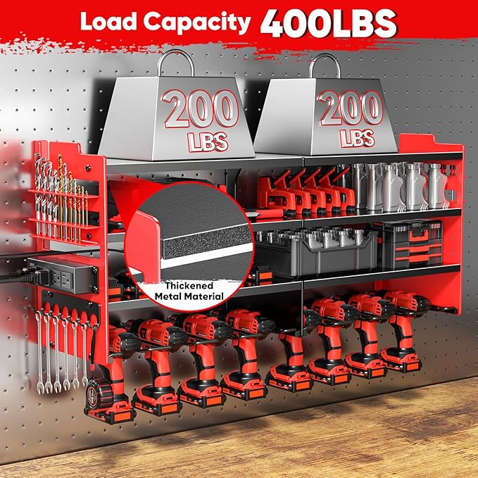 Large Power Tool Organizer Wall Mount - Image 4