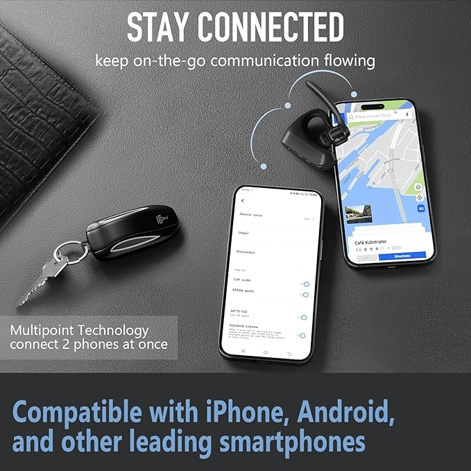 Conambo Bluetooth Headset 5.2 - Image 6