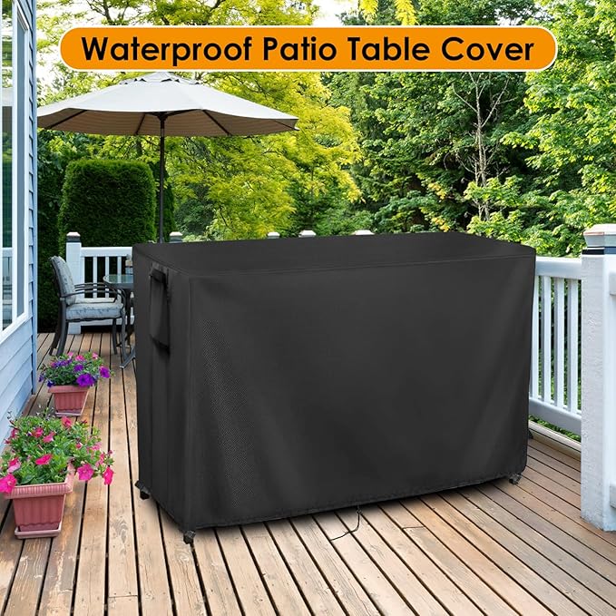 Kingling Outdoor Prep Table Covers, Waterproof Stainless Steel Table Cover - Image 7
