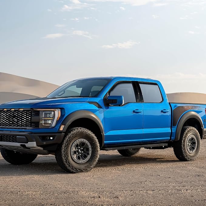 Nilight Durable Rain Guards for Ford F150 Super Crew 2009-2014, F150 SVT Raptor - Image 6