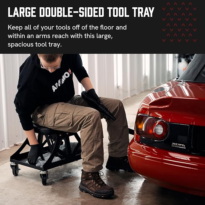Vyper Low Pro Garage Stool - Image 8