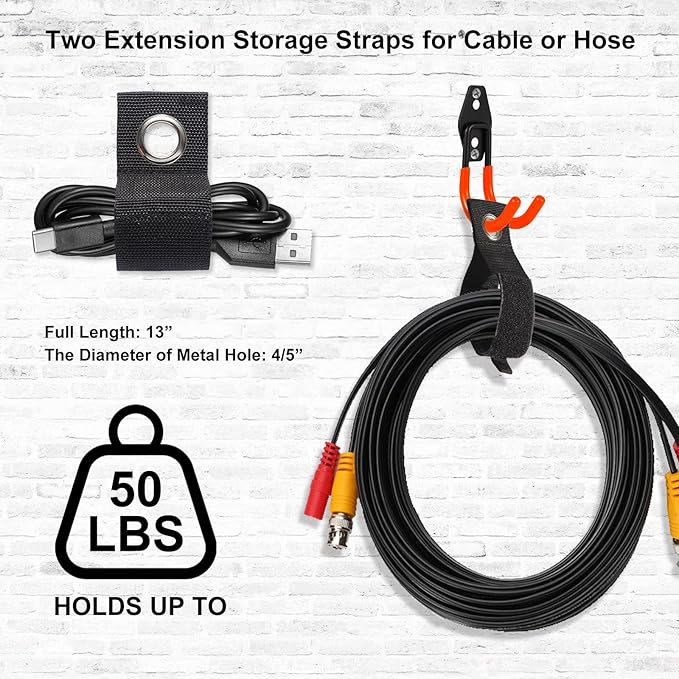 Garage Hook Heavy Duty Wall Storage Hangers, 26 Pack Garage Storage Hooks Steel - Image 3