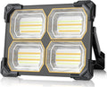 500W Led Work Light Rechargeable, 42000MAh Solar Portable Light, 42000LM by Sinear