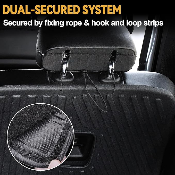 Floor Mats Set for 2022-2025 Jeep Grand Cherokee Accessories, Full Coverage All - Image 8