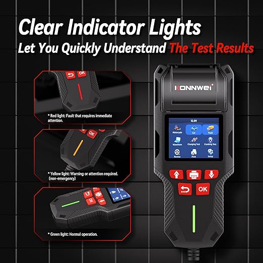 KONNWEI Car Battery Tester - Image 7