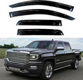 KPY Window Visor for 2014-2018 GMC Sierra & Chevrolet Chevy Silverado 1500 by KPYBizConnect