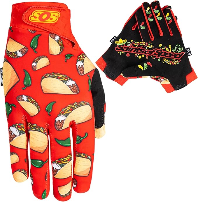 Saints of Speed Dirt Bike Gloves – Motocross, Mountain Bike, Motorcycle by SaintsofSpeed