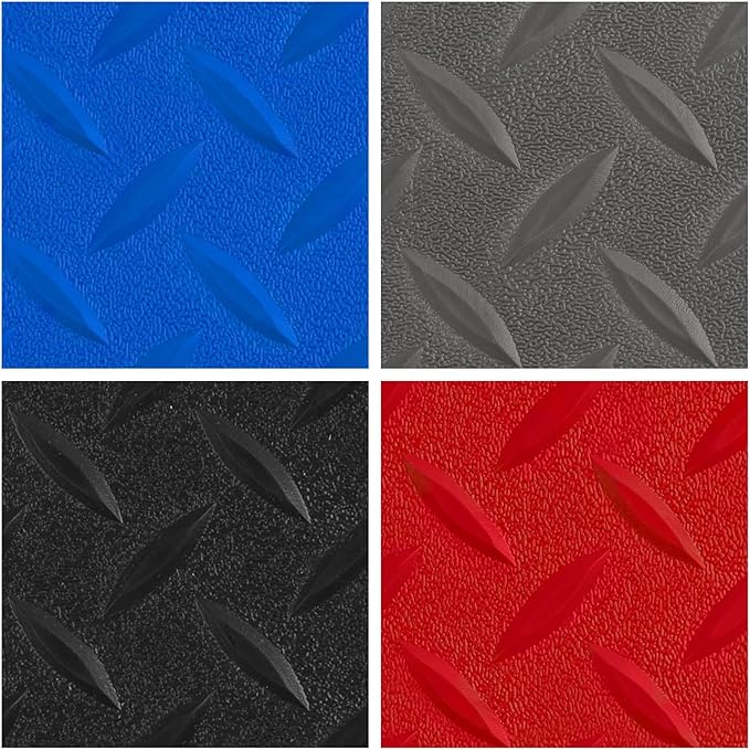 Boshen 5Ft x 17Ft Garage Floor Mat 2.5mm Thickened Rubber Flooring Roll 85sqft - Image 7