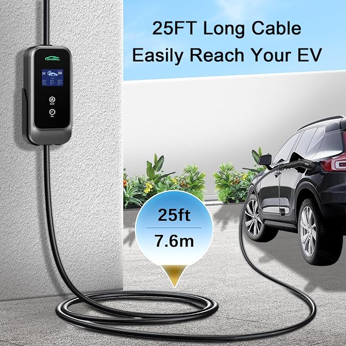 Level 2 EV Charger, 32A 240V Electric Car Charger - Image 6