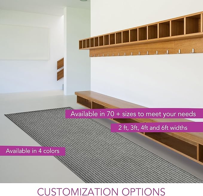 iCustomRug Spartan Weather Warrior Indoor/Outdoor Utility Ribbed Carpet Runner - Image 8